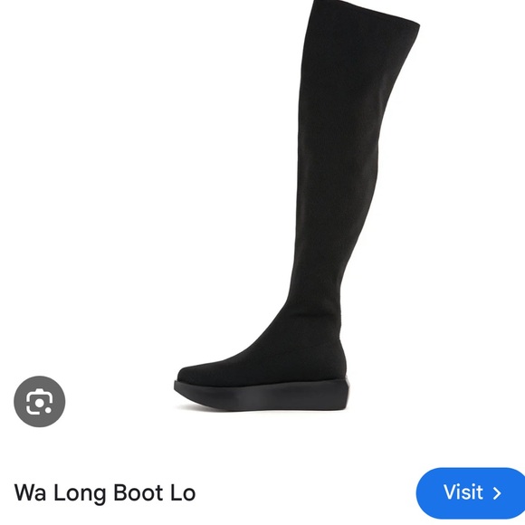 United Nude Black Over-the-Knee Boots 38 - Picture 2 of 5